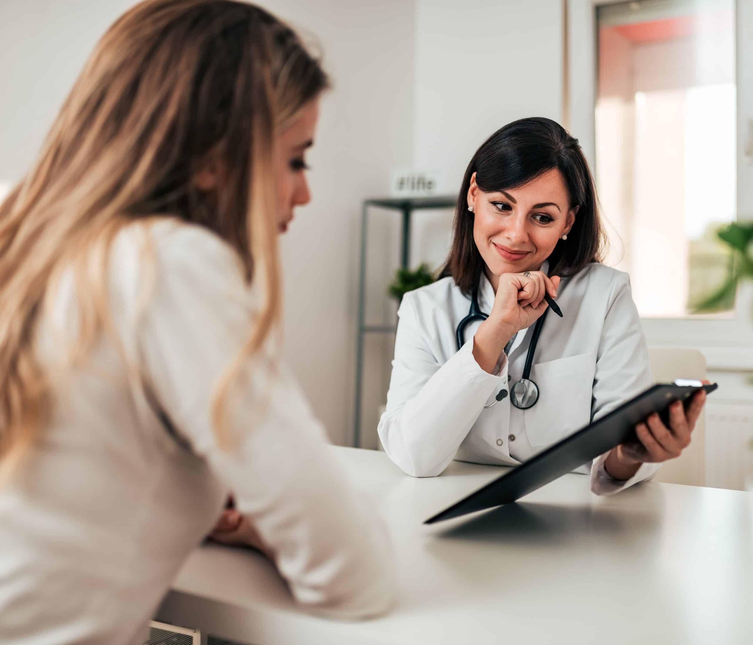 Woman receiving medication assisted treatment in Los Angeles