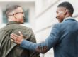 Man giving these encouraging words for someone in drug rehab