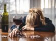 Woman experiencing these dangers of mixing alcohol and benzos